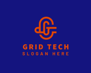 Digital Tech Letter G logo design