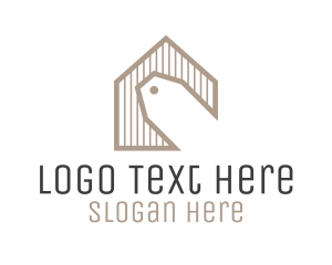 Home Sale Price Tag logo design