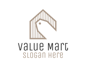 Home Sale Price Tag logo design