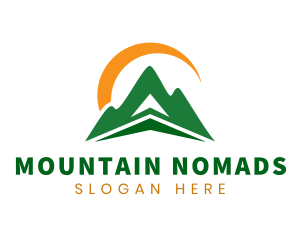 Arrow Mountain Highlands logo design