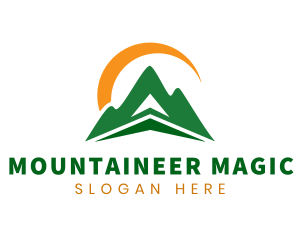 Arrow Mountain Highlands logo design