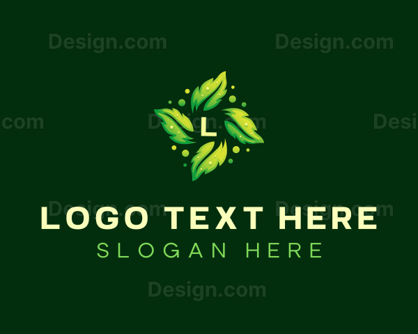 Eco Leaves Environment Logo