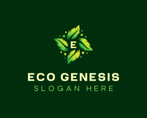 Eco Leaves Environment logo design