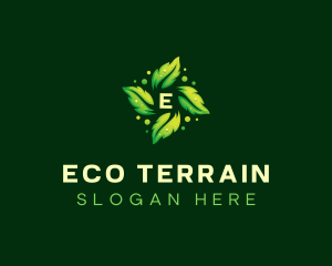 Eco Leaves Environment logo design