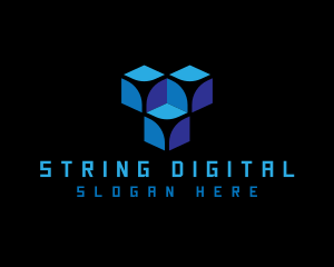 Digital Cube Technology logo design