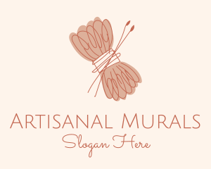 Yarn Needle Craft logo design