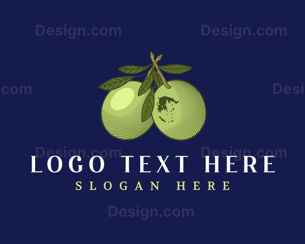 Greece Organic Olive Logo