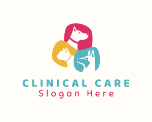 Animal Pet Care Clinic logo design