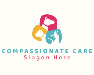 Animal Pet Care Clinic logo design