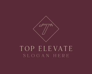 Upscale Boutique Letter T logo design