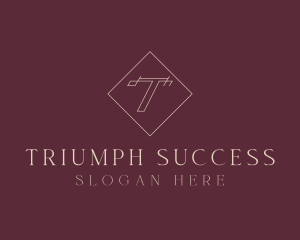 Upscale Boutique Letter T logo design