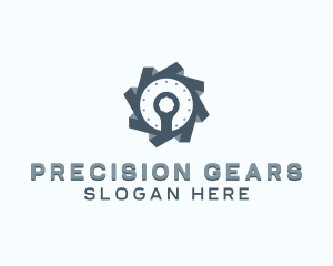 Industrial Gear Wrench logo design