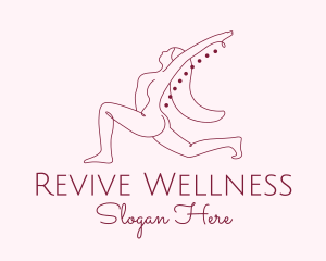 Pink Fitness Yoga Exercise   logo