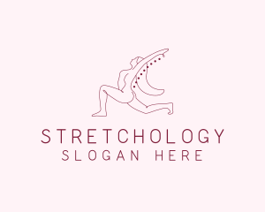 Pink Fitness Yoga Exercise   logo