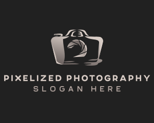 Camera Shutter Photography logo design