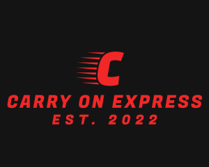 Express Logistic Transportation logo design