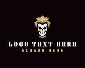 Skull Metal Band Logo