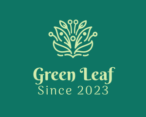 Plant Natural Leaf logo design