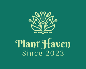 Plant Natural Leaf logo design