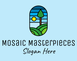 Nature Hills Mosaic  logo design