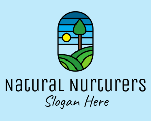 Nature Hills Mosaic  logo design