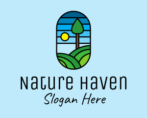 Nature Hills Mosaic  logo design