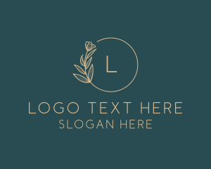 Elegant Floral Wedding logo