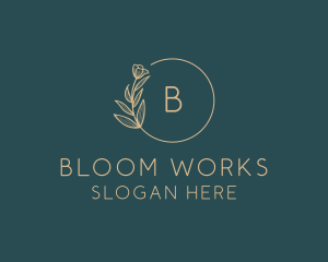 Elegant Floral Wedding logo