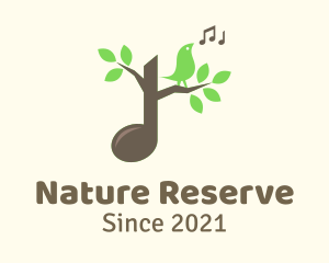 Nature Bird Song logo design