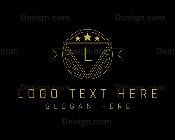 Luxury Gold Star Logo