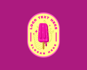 Sweet Popsicle Dessert logo