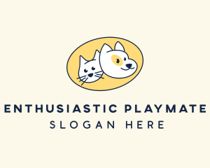 Cat & Dog Veterinary Logo