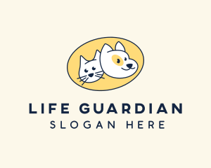 Cat & Dog Veterinary Logo