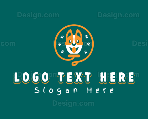 Puppy Dog Leash Logo