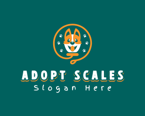 Puppy Dog Leash logo design