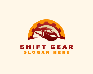 Industrial Gear Train logo design