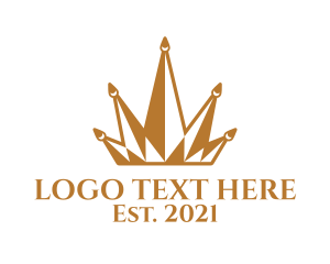 Golden Luxury Crown  logo