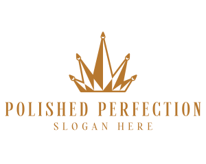 Golden Luxury Crown  logo
