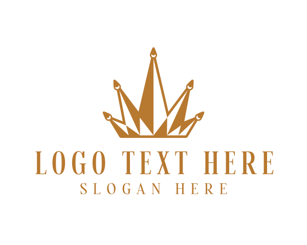 Golden Luxury Crown  logo