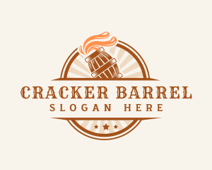 Beer Brewery Barrel logo design