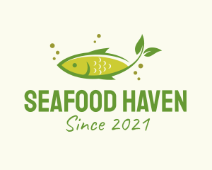 Organic Fish Seafood logo design