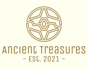 Bronze Intricate Relic logo design