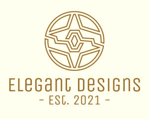 Bronze Intricate Relic logo design