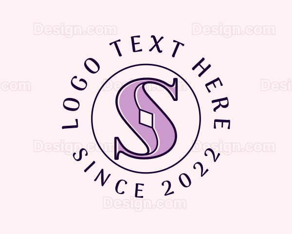 Diamond Jeweler Letter S Logo