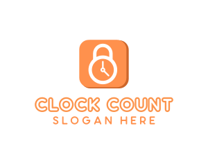 Security Alarm Clock logo design