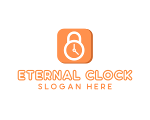 Security Alarm Clock logo design