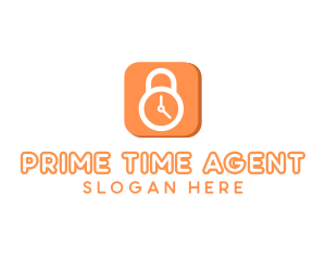 Security Alarm Clock logo design