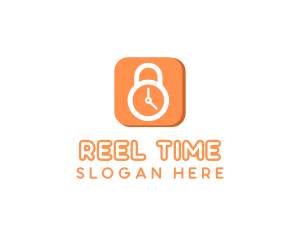 Security Alarm Clock logo design