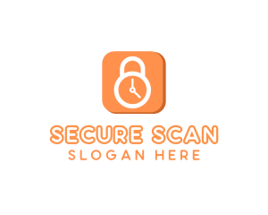 Security Alarm Clock logo design