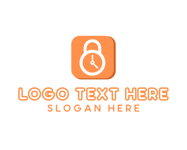 Locked logo example 4